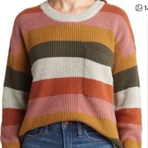 Madewell Striped Multicolor Women's Sweater